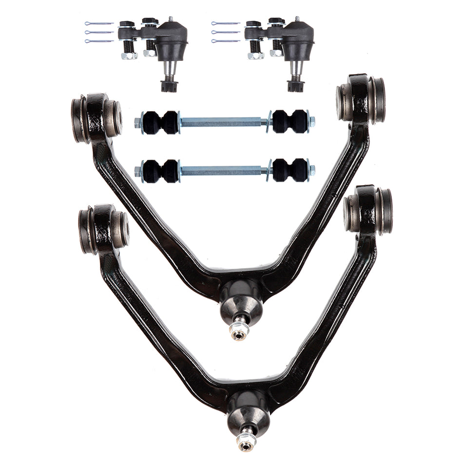 Front Upper Control Arm Ball Joint Sway Bar Suspension For 99-06 GMC Sierra 1500