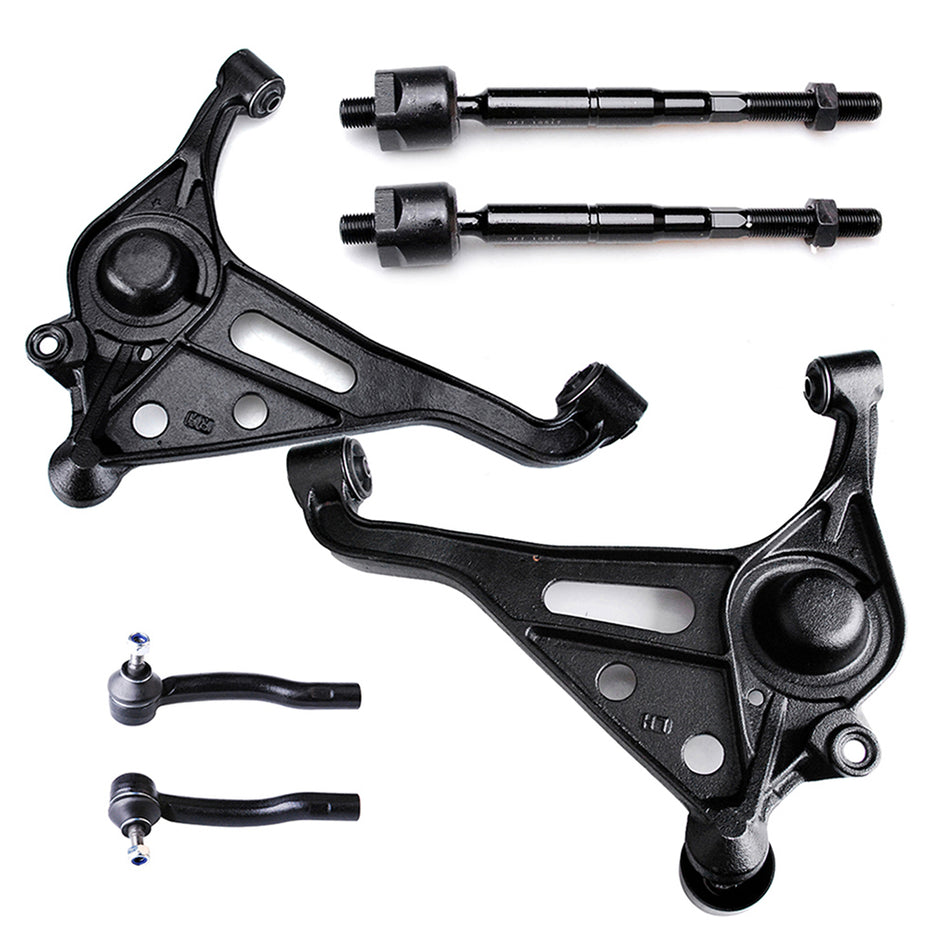 6x For 1999-2004 Chevrolet Tracker Front Lower Control Arm Ball Joints Tie Rods