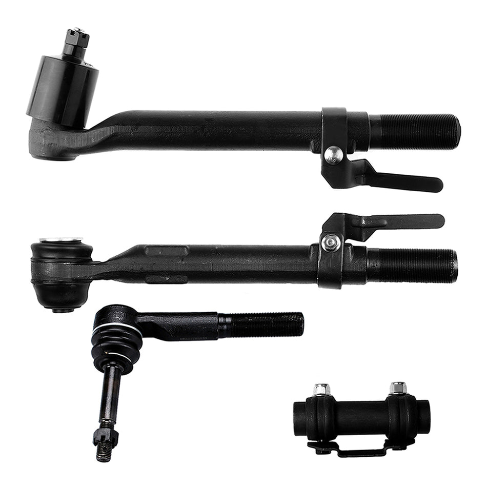 Front Tie Rod Ends Link Steering Parts For 05-09 Ford F250 Super Duty 05-10 Ford F350 Super Duty
