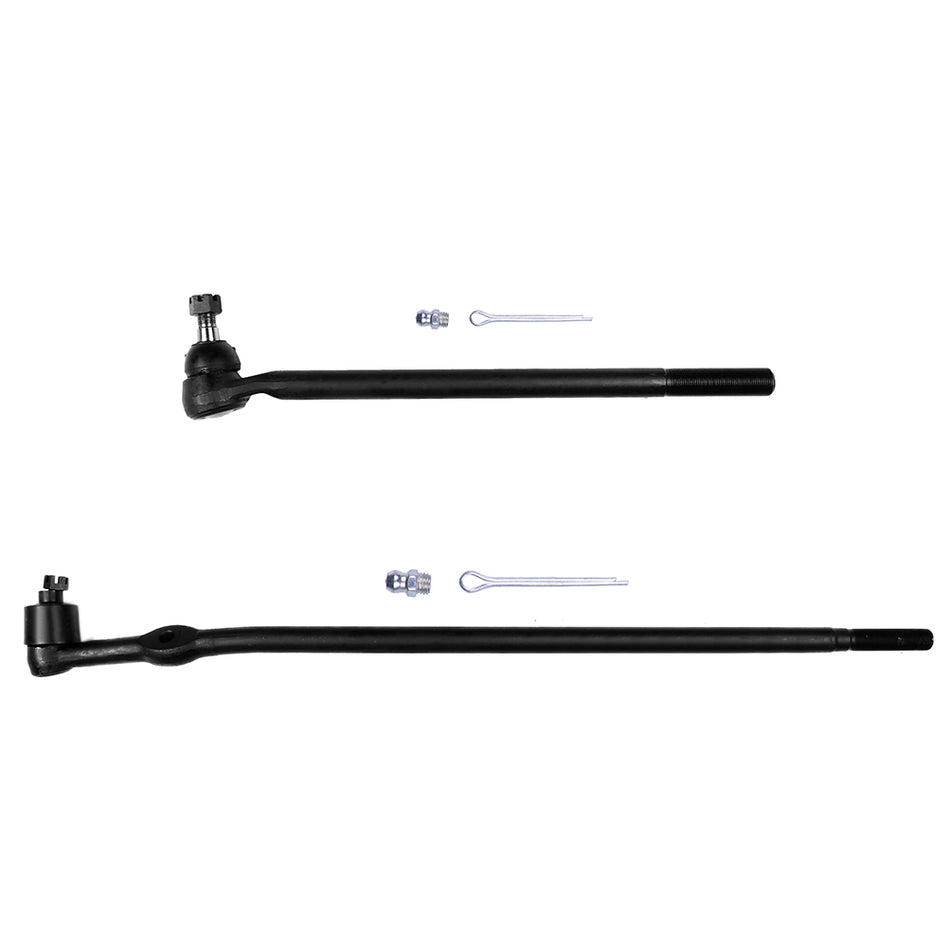 2pcs Inner Tie Rod End Steering Parts For 1985-1992 1993 1994 Ford F-250 4x4/4WD