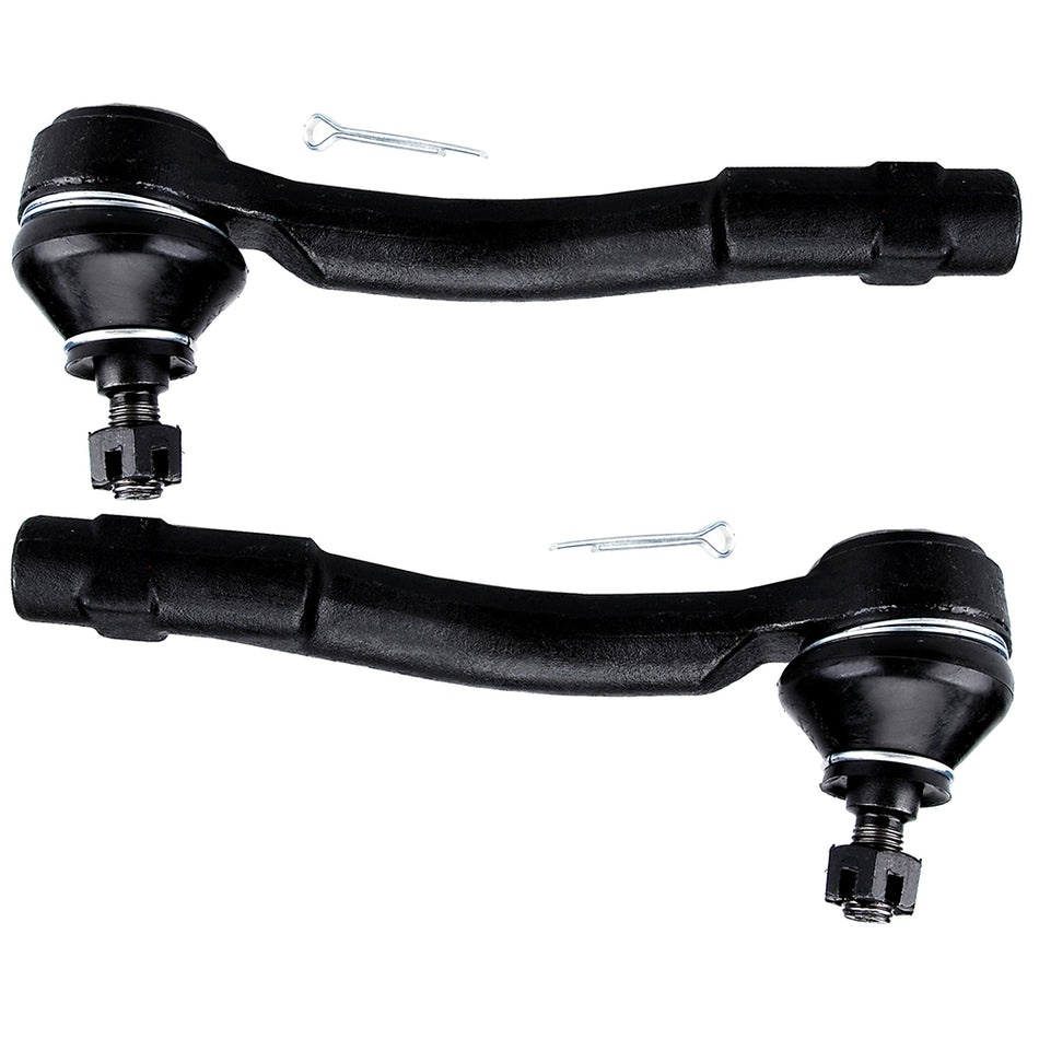 Front Outer Tie Rod Ends For 05-09 Hyundai Tucson 05-10 Kia Sportage