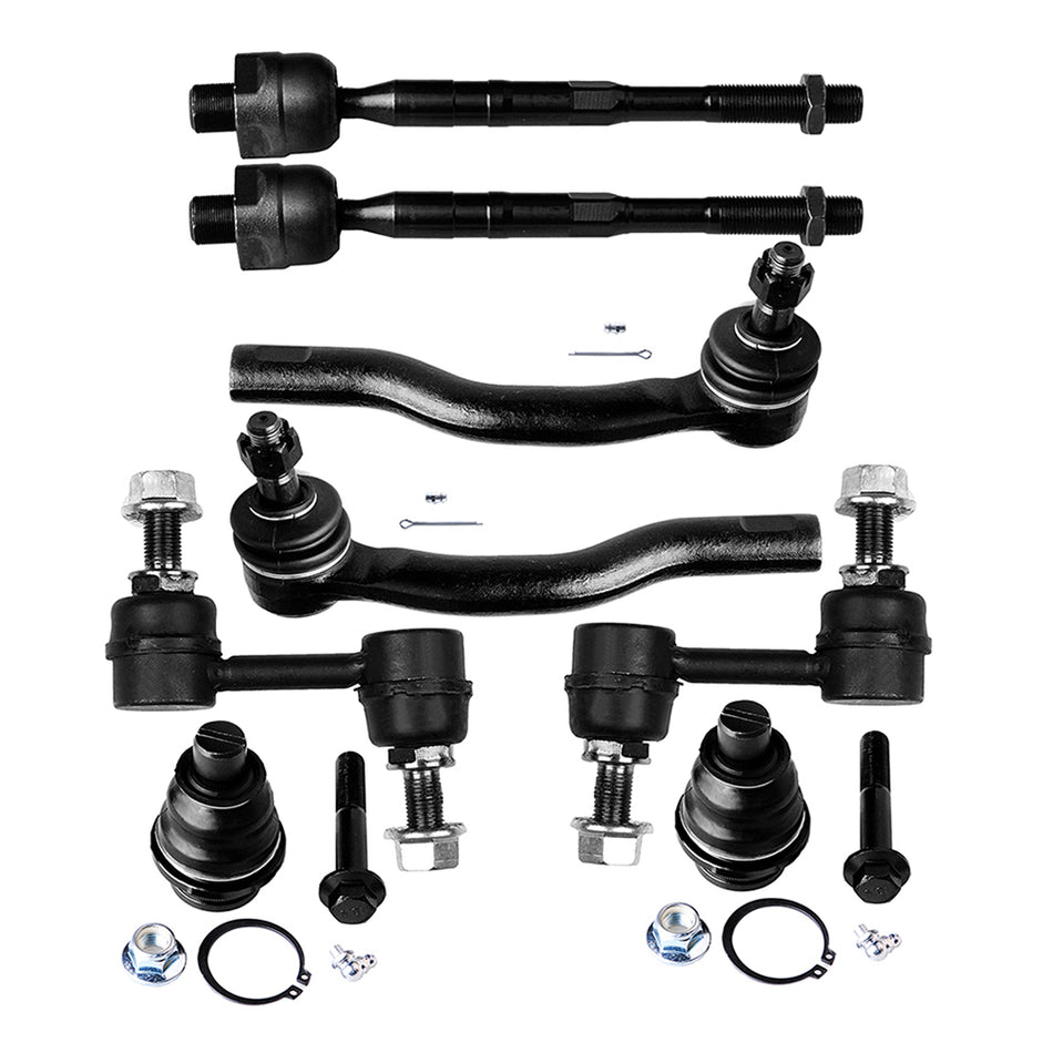 Tie Rod End Front Suspension Kit For 2005 Nissan Armada 2004-2015 Nissan Titan