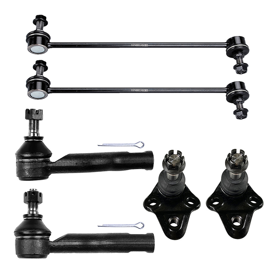 Front Lower Ball Joint Steering Sway Bar Tie Rod End For 2000-2005 Toyota Celica