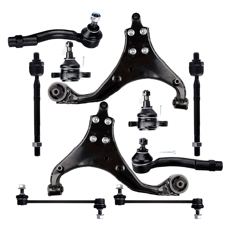 10pcs Complete Ball Joint Front Suspension For 2005-2008 2009 2010 Kia Sportage