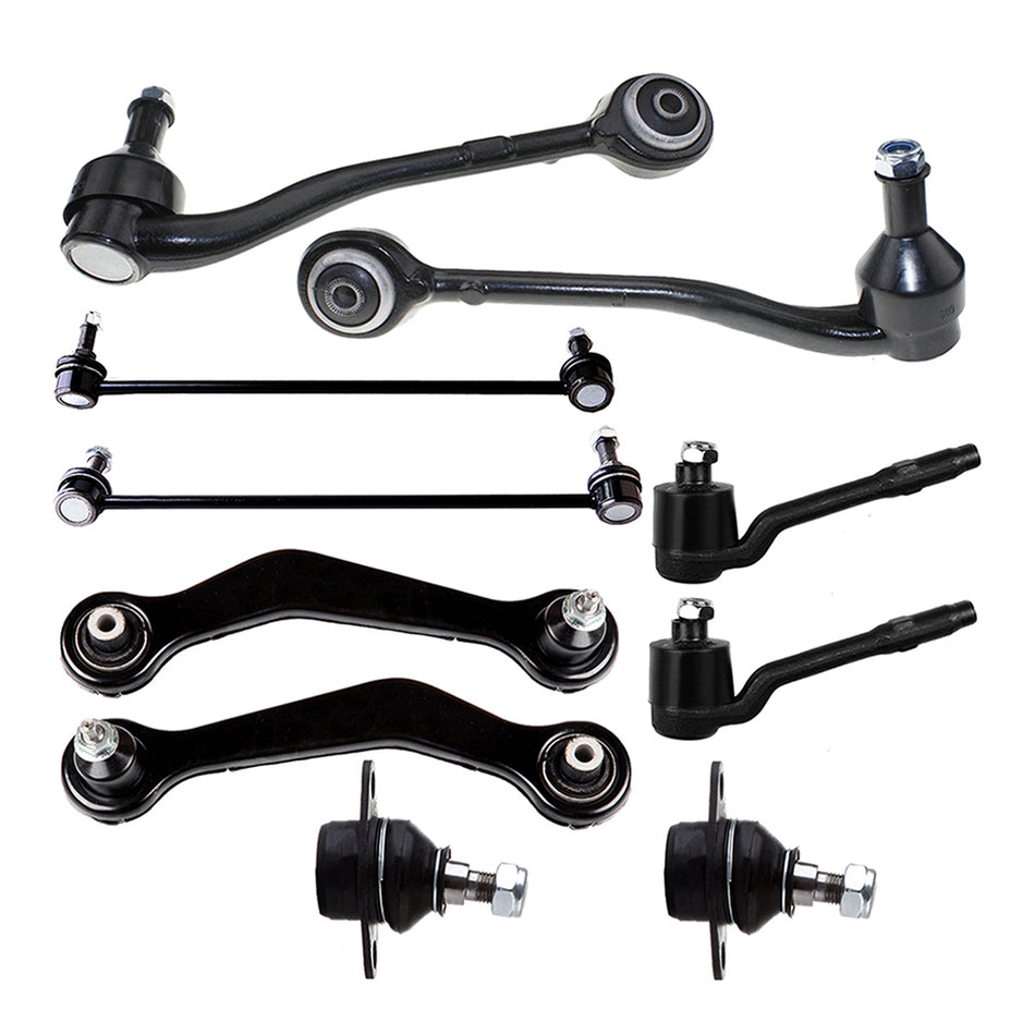 2000-2003 BMW X5 Control Arms Tie Rods Steering Tie Rods Part 10Pcs