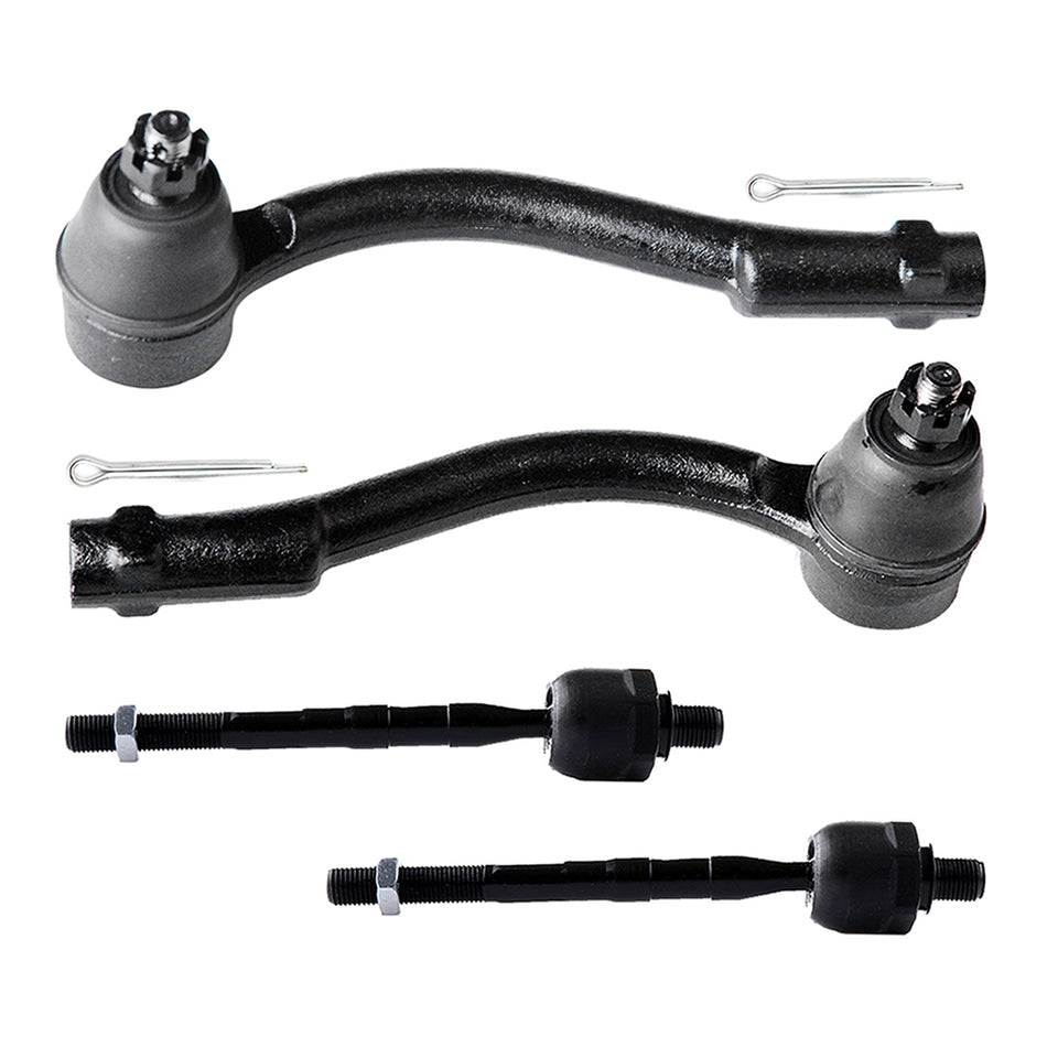 2006-2011 Hyundai Accent Front Steering Inner Outer Tie Rod End Suspension Kit