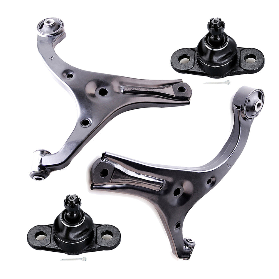 Front Lower Control Arms & Ball Joints For 2006-2011 Hyundai Accent Kia Rio 4Pcs