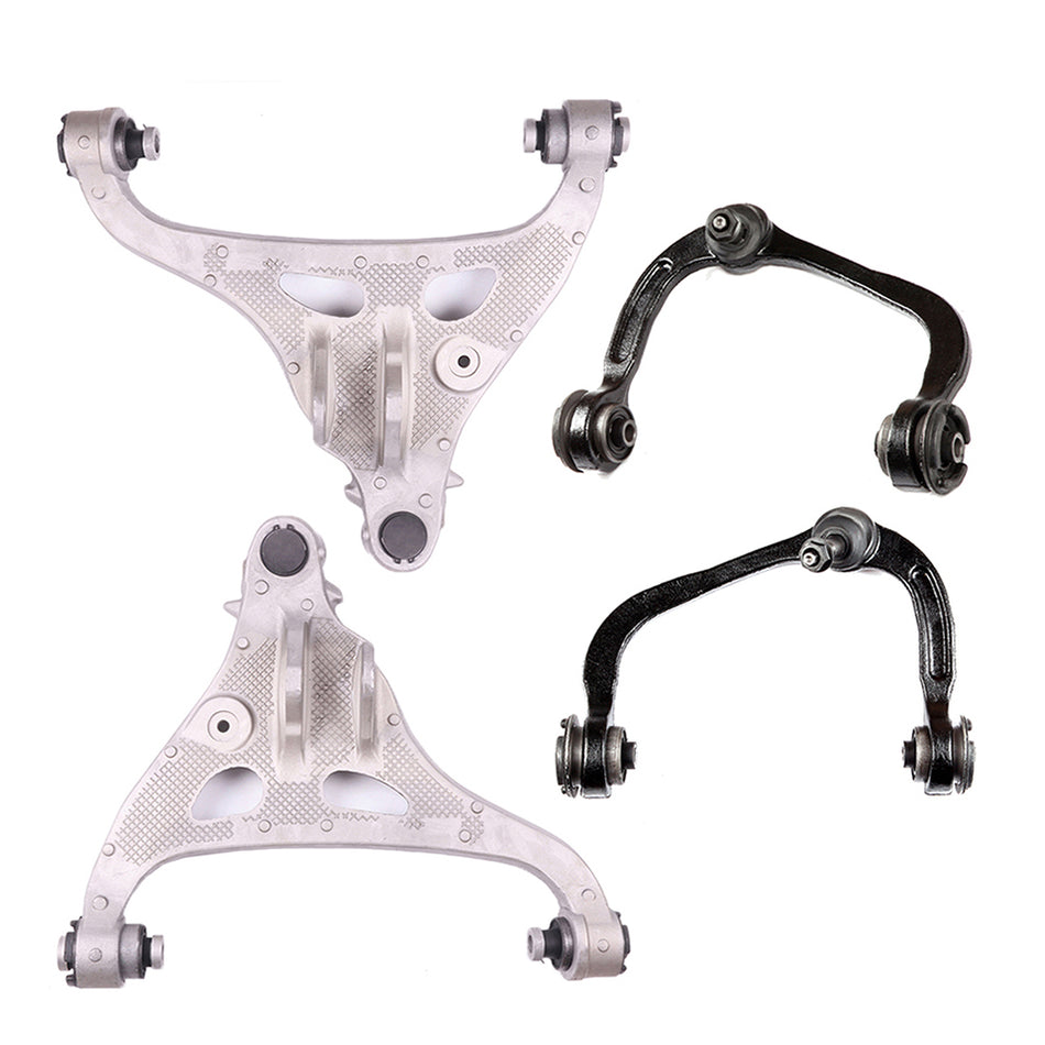 4PCS Front Upper Lower Control Arms Ball Joint Fits 2005-08 Ford F-150 & Lincoln