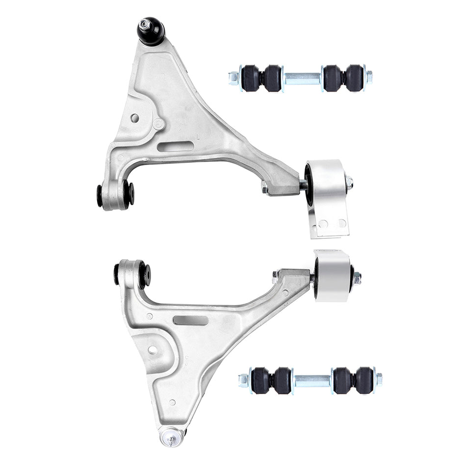 Front Control Arms Sway Bars Kit 4Pcs For 06-11 Buick Lucerne Cadillac DTS