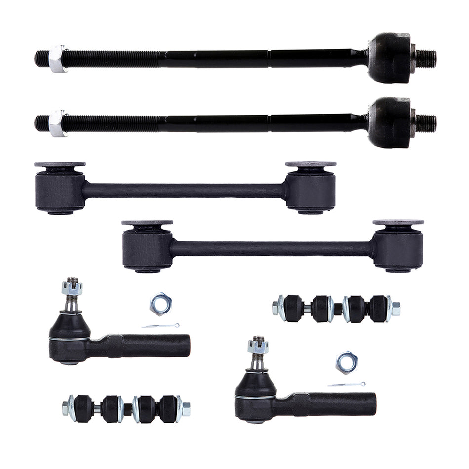 8pcs Complete Front Rear Suspension Kit For 2001-2010 Chrysler PT Cruiser