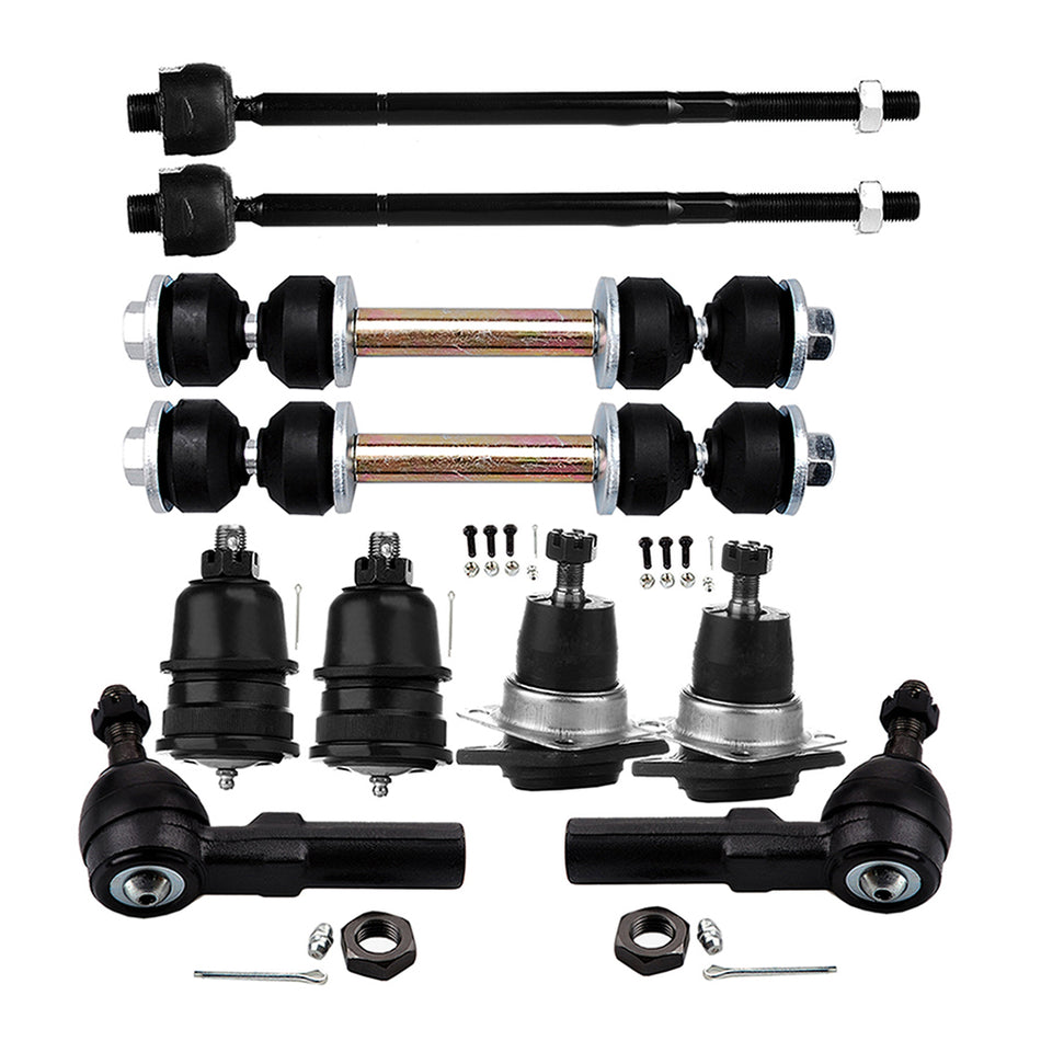 Ball Joints Tie Rod Sway Bar For 93-02 Chevrolet Camaro Pontiac Firebird