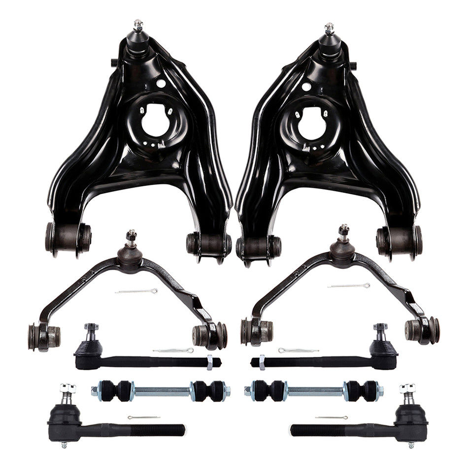 Control Arms Tie Rods Sway Bar For 97-02 Ford Expedition 97-03 Ford F-150