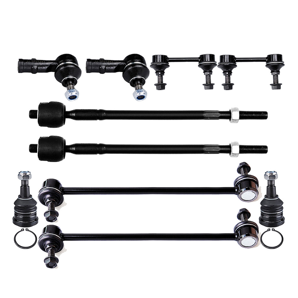 10x New Front Tie Rod End Sway Bar Ball Joint Fit For Mitsubishi Eclipse Galant