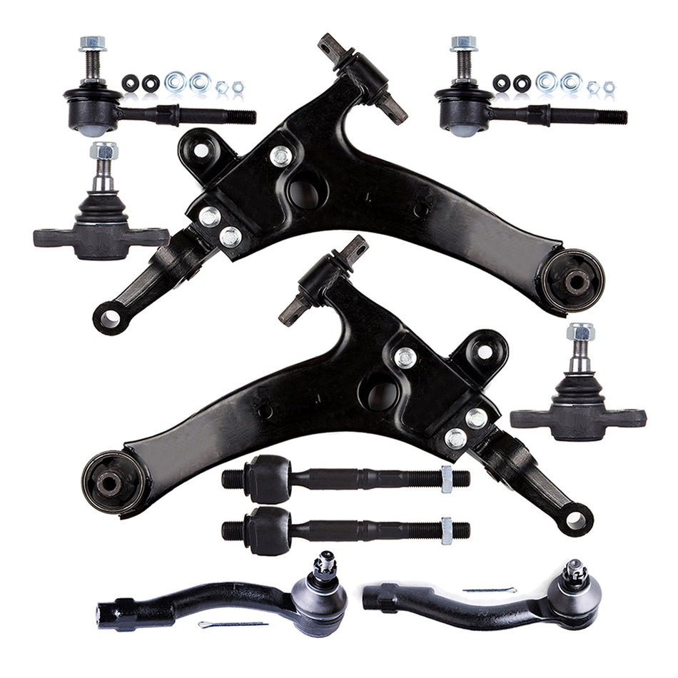 Front Control Arms Tie Rod Ends For 99-05 Hyundai Sonata 01 Hyundai XG300