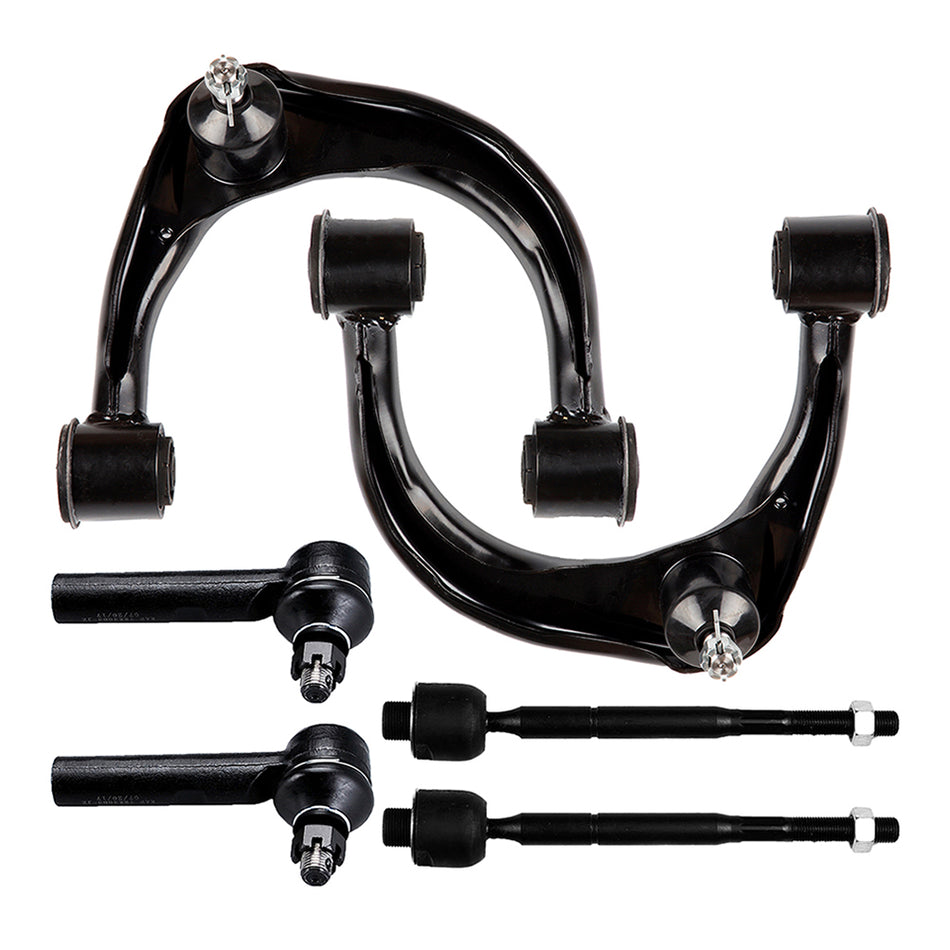 Front Upper Control Arm Ball Joint & Tie Rod End For 03-09 Lexus GX470 Toyota 4Runner