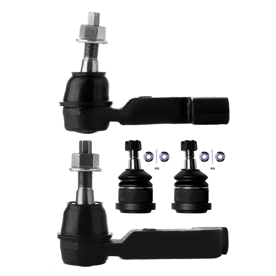 2005-2007 Jeep Liberty Front Lower Ball Joints Outer Tie Rod End