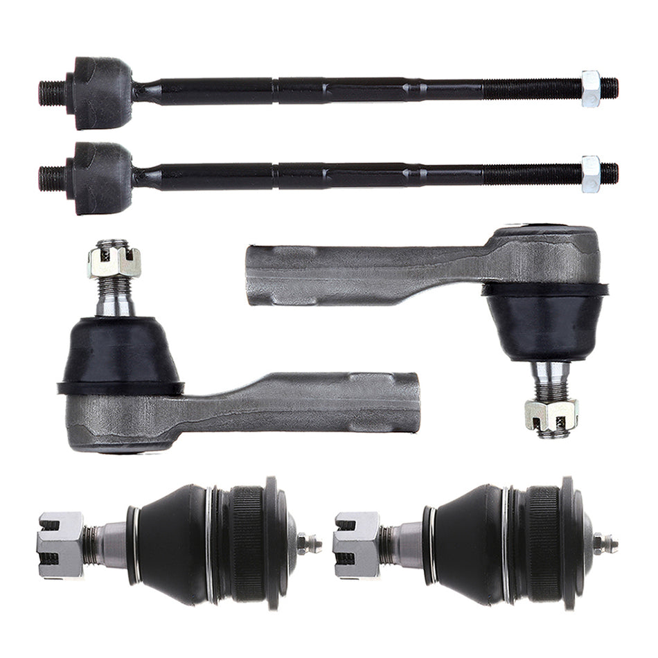 2002-2006 Nissan Sentra Lower Ball Joint Outer Inner Tie Rods Ends