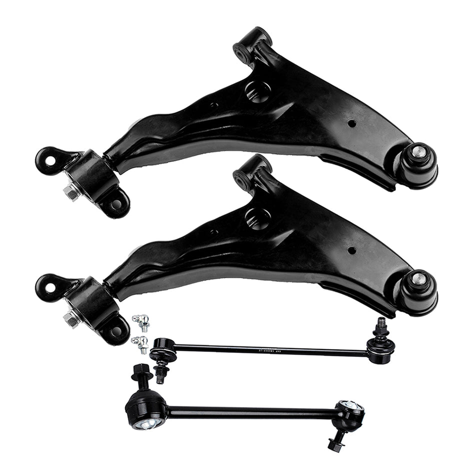 Front Lower Control Arm Ball Joint Sway Bar Suspension Kit For 02-05 Chrysler Sebring Dodge Stratus