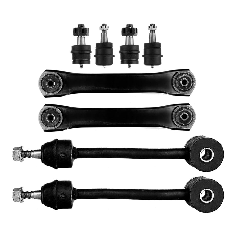 97-06 Jeep TJ/Wrangler Front Lower Control Arm Ball Joint Sway Bar Suspension Kit