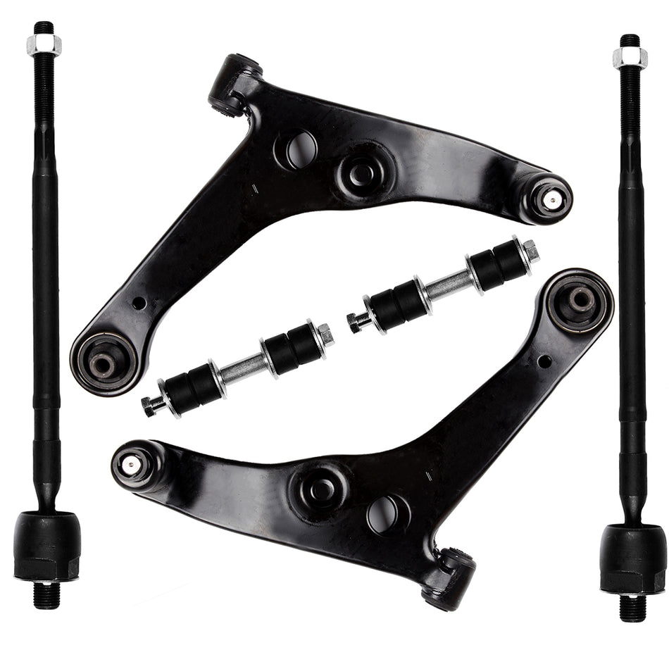 Front Lower Control Arm Inner Tie Rod End Sway Bar For Mitsubishi Lancer 2003-06