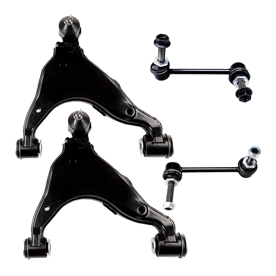 Control Arm Sway Bar Link Kit For 03-09 Lexus GX470 Toyota 4Runner