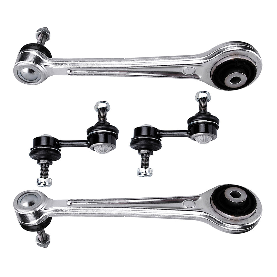 4PCS Rear Lower Control Arm Sway Bar Link Kit For 1997-2003 BMW 540i 530i