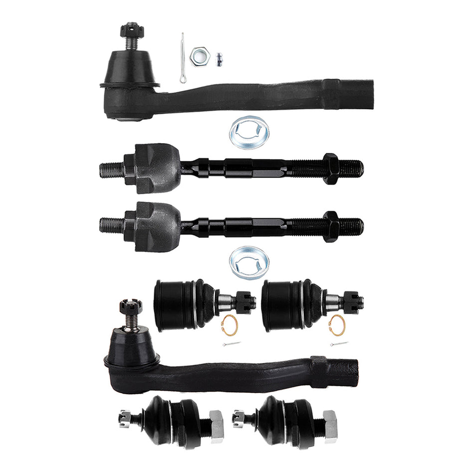 8set Inner Outer Tie Rod End Ball Joints Fits 1998 1999 2000 2001 Acura Integra