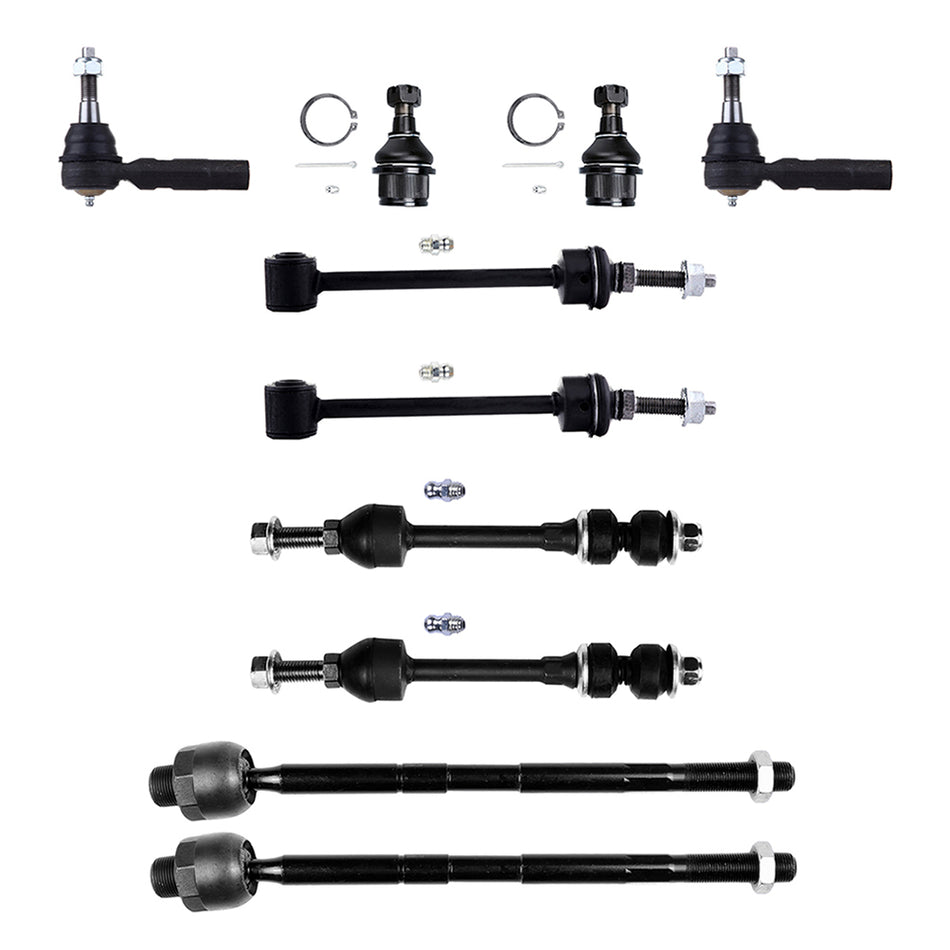 Tie Rod Ends Ball Joints Sway Bars For 04-06 Dodge Ram 2500 3500