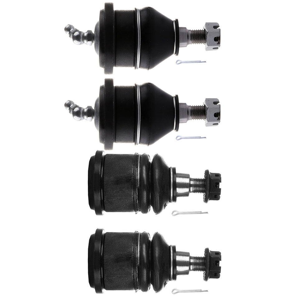 4pcs Front Upper & Lower Ball Joints Kit For 2003-2008 Honda Accord & Acura TSX