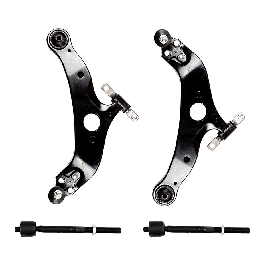 2004-2010 Toyota Sienna Lower Control Arm Tie Rod End Kit 4Pcs