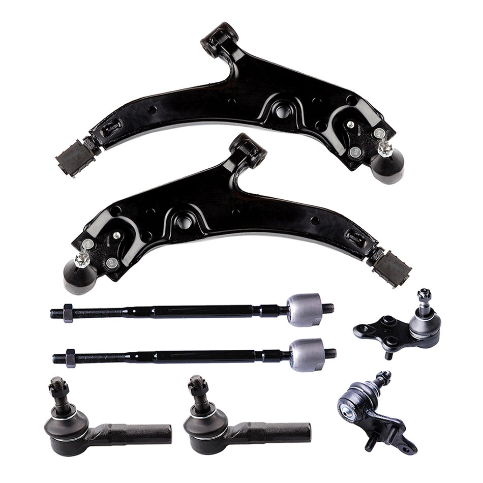 Front Lower Control Arms Ball Joints Kit 8Pcs For 91-97 Toyota Tercel 92-97 Paseo