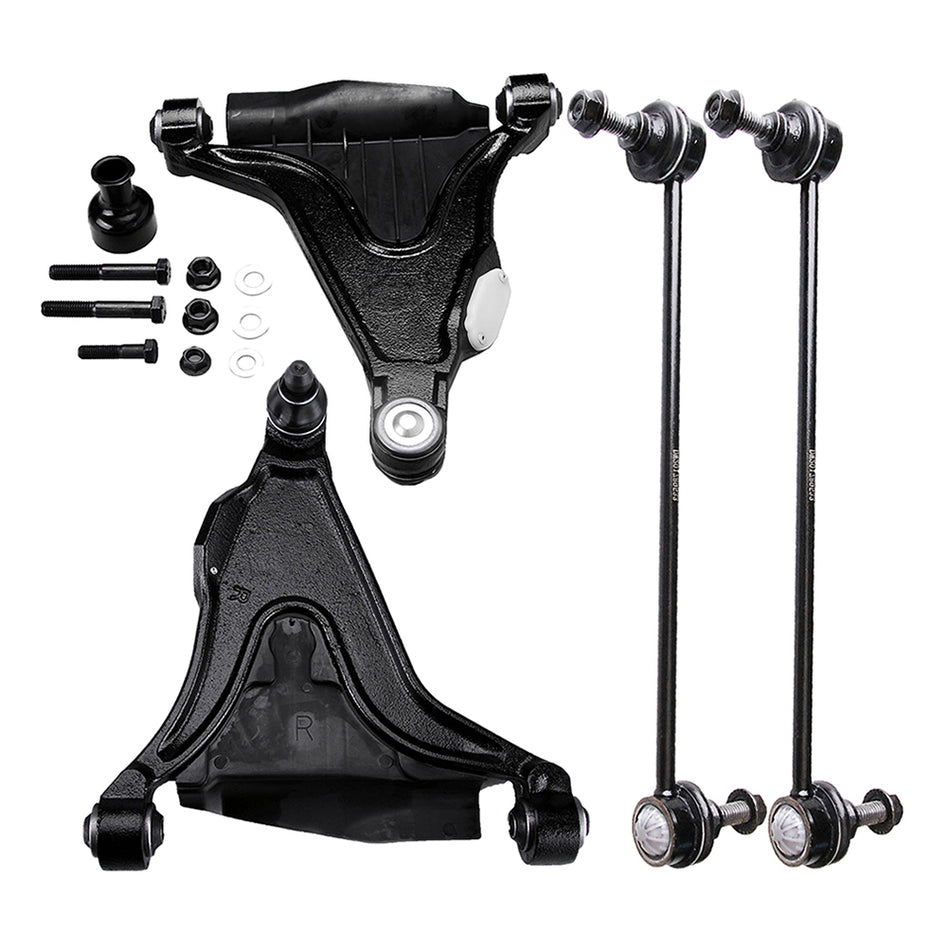 Front Control Arm Ball Joint Sway Bar Link Set For 95-97 Volvo 850 98-00 Volvo S70