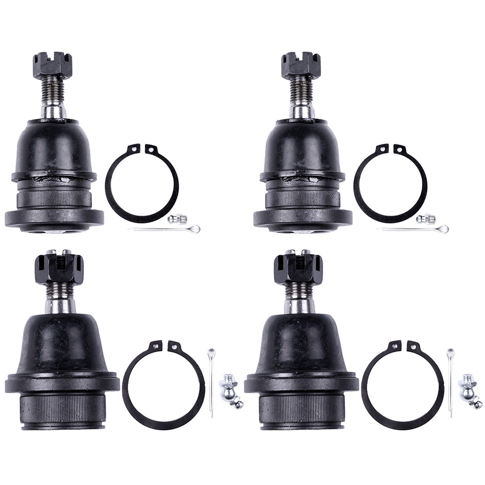 4PCS Front Upper Lower Ball Joints for 2005-2015 Toyota Tacoma 2WD 5-Lug