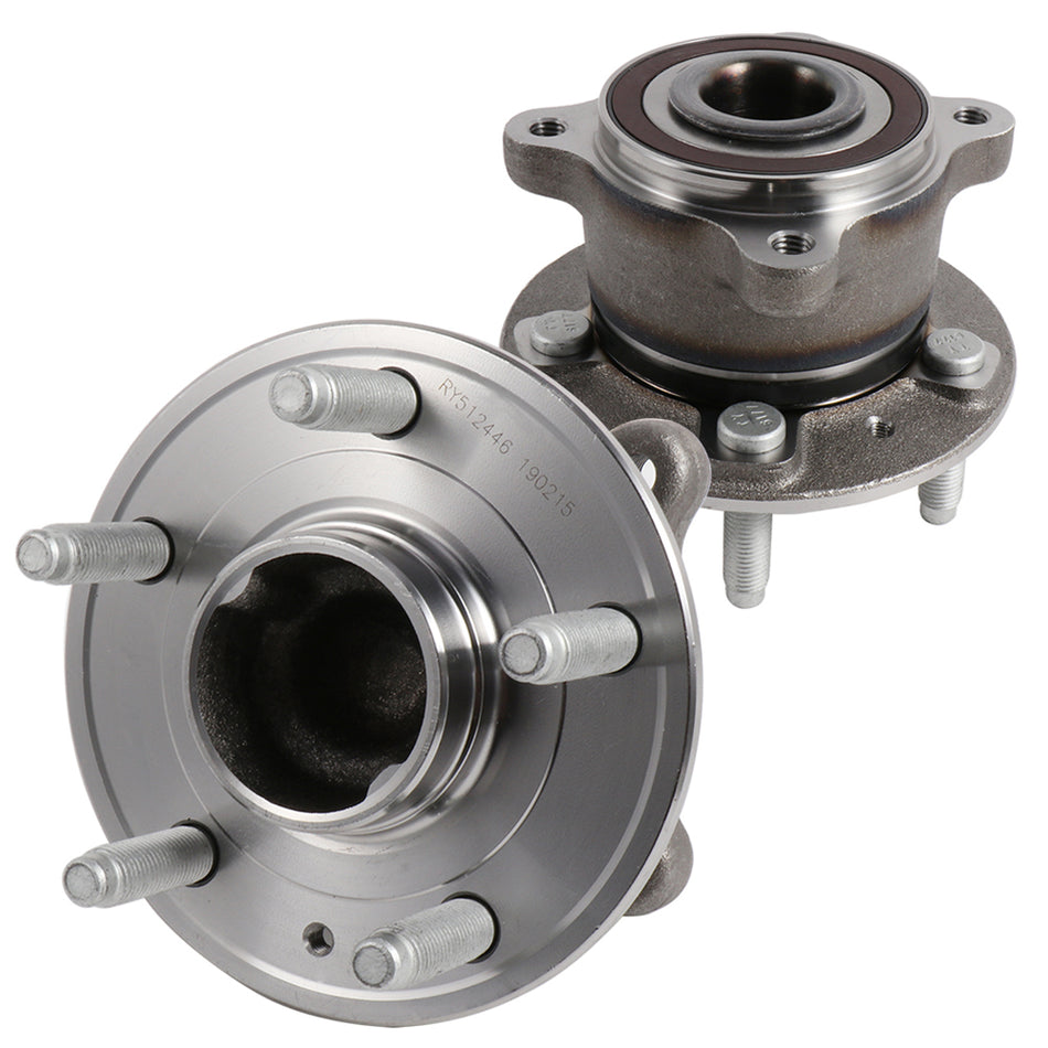 2 Rear Wheel Hub Bearing For Chevrolet Cruze 2011 2012 2013 2014 2015 LT LS 1.8L