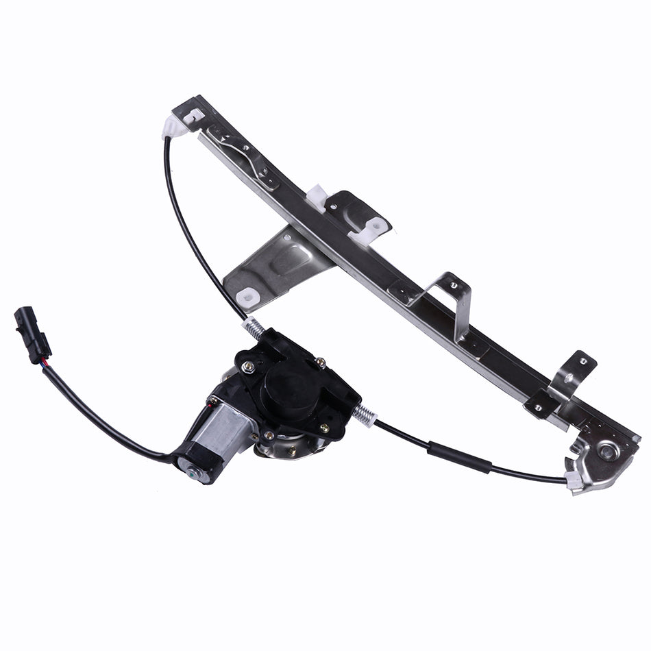 1999-2000 Jeep Grand Cherokee Power Window Regulator With Motor Front Pair