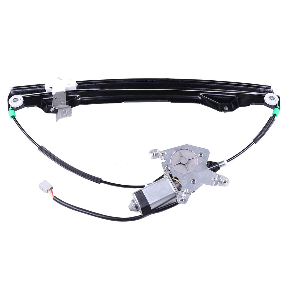 Window Regulator with motor 02-10 Ford Explorer 03-05 Lincoln Aviator Rear Pair