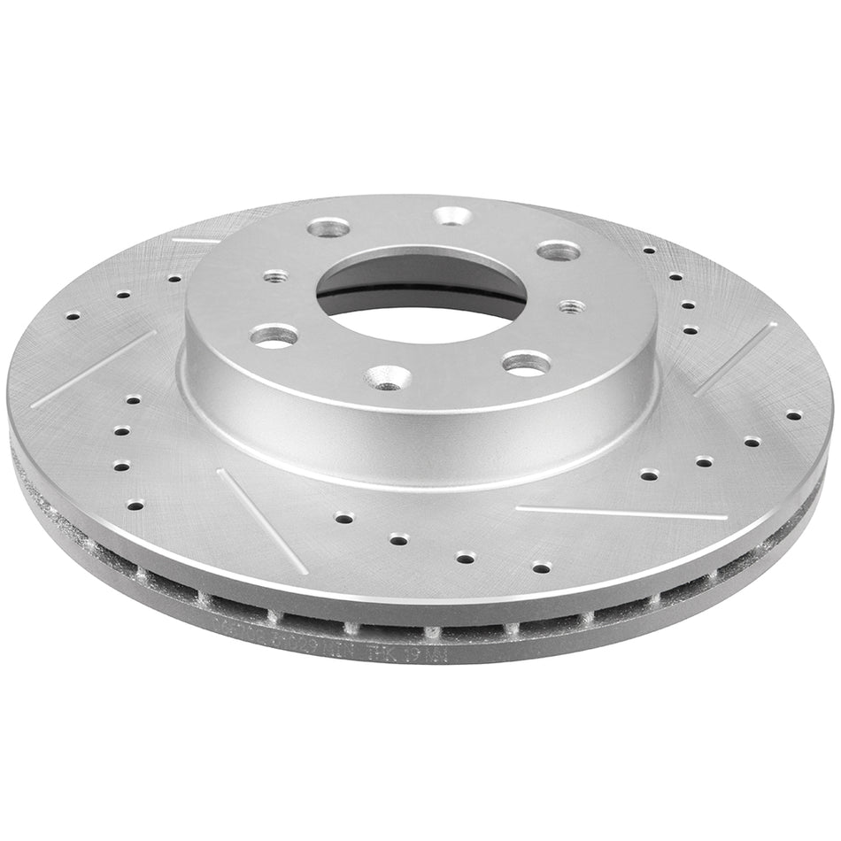 Brake Rotors And Pads 90-00 Honda Civic 93-97 Honda Civic del Sol Front 240mm 4Lugs 6Pcs