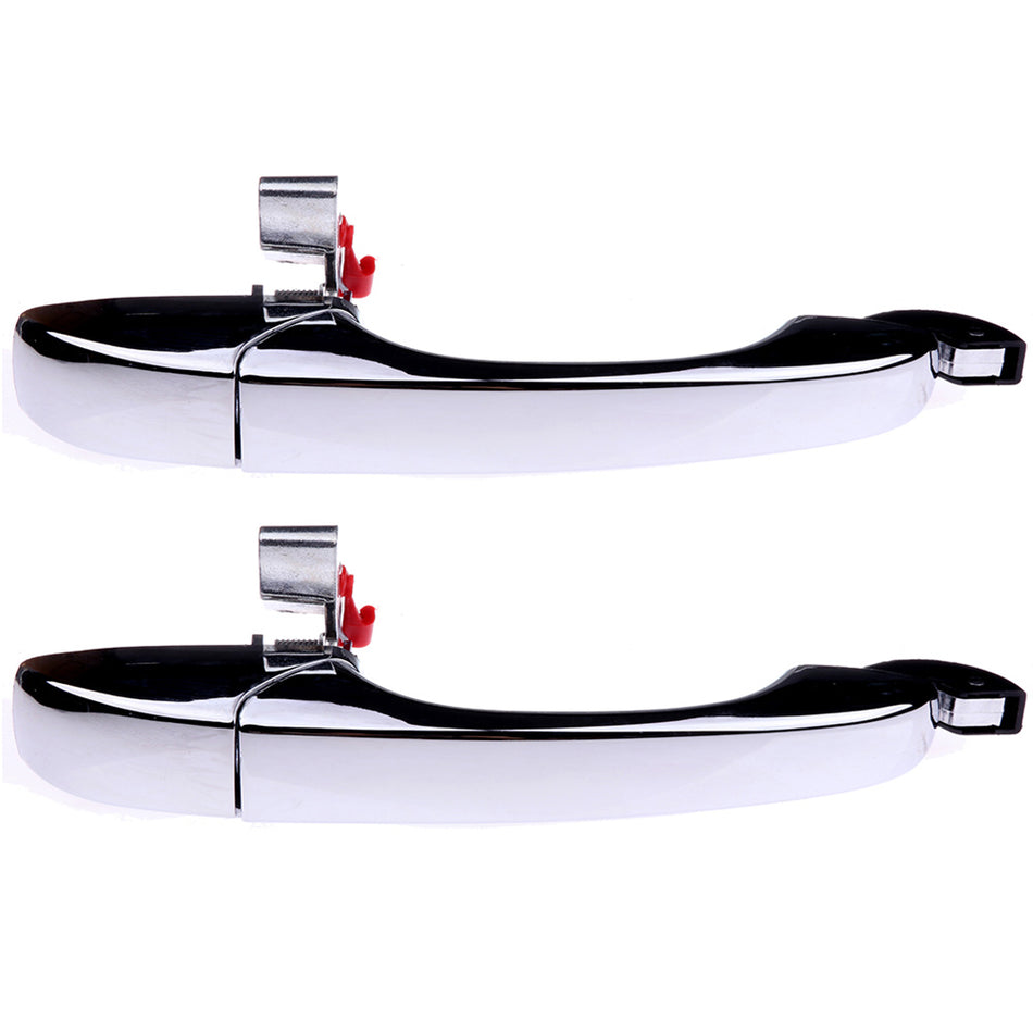Chrome Front Rear Passenger Pair Set Exterior Door Handles and 05-08 Dodge Magnum 05-10 Chrysler 300