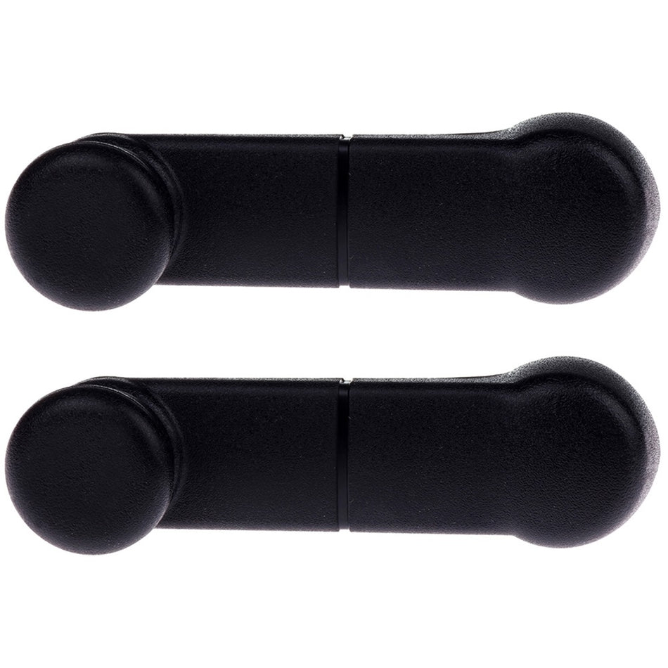 Pair Set Interior Window Crank Handles for 87-96 Ford Van F150 F250 E150 E250