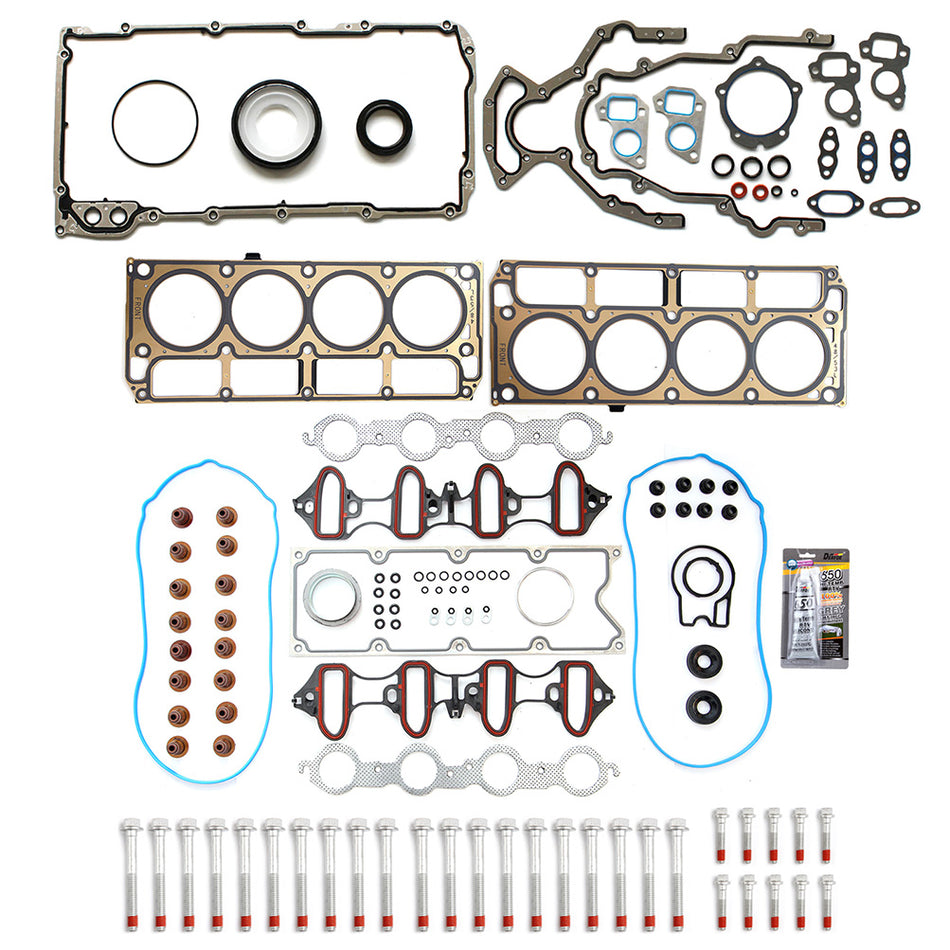Full Gasket Set and Bolts For 04-06 GMC Yukon 09 Chevrolet Colorado