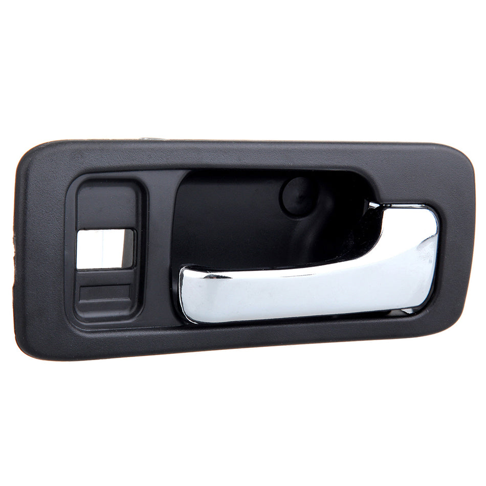 1990-1993 Honda Accord 4 Door Black 4x Interior Inner Left Right Door Handles