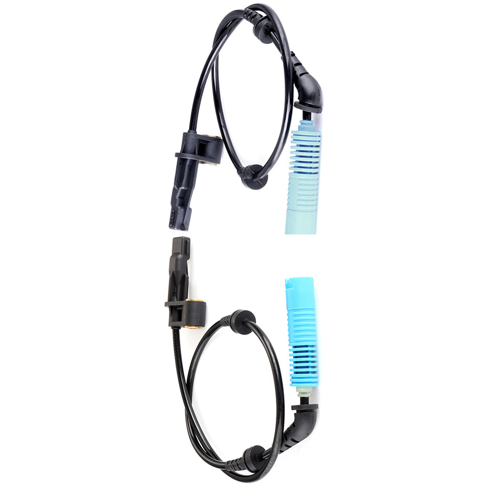 2pcs Front Left & Right ABS Sensor For BMW 325Ci Base Convertible 2-Door 2.5L