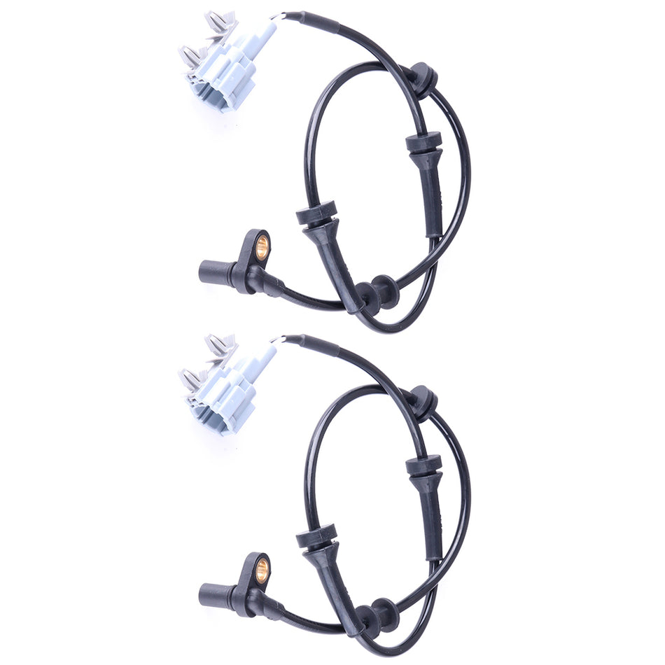 2 X Front Driver or Passenger ABS Speed Sensor Fits 2009-2012 Suzuki Equator