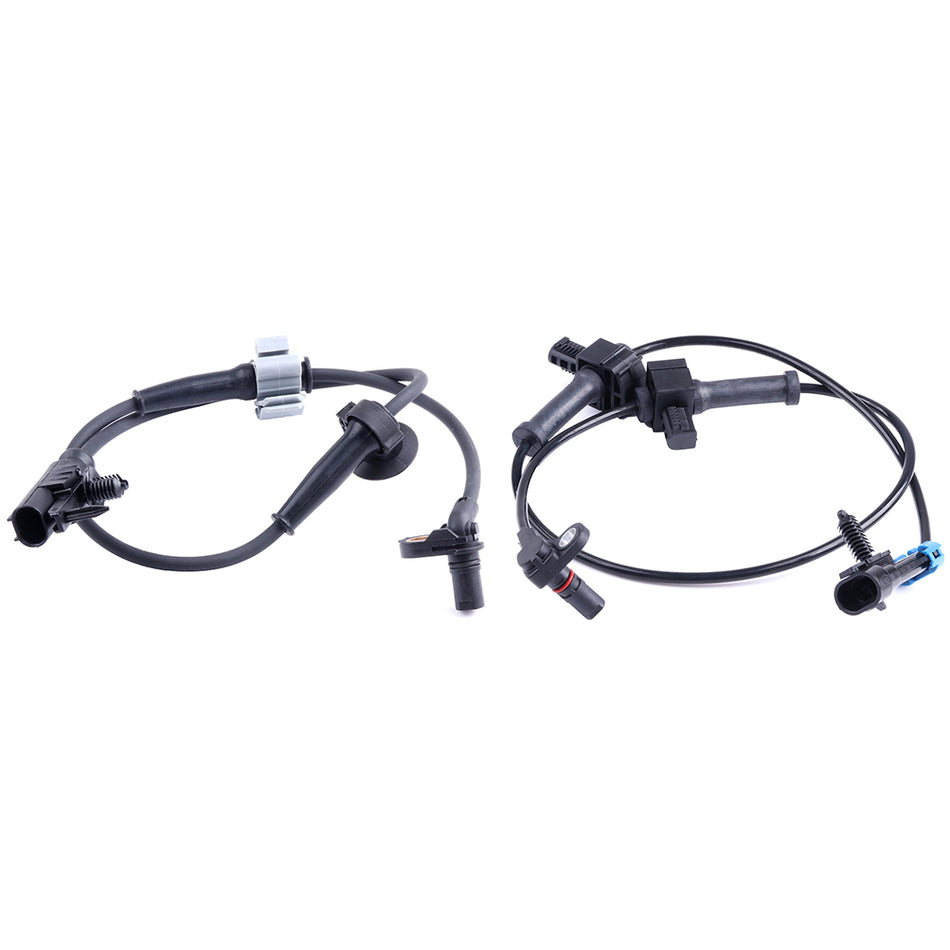 2 Pcs Front / Rear Left & Right ABS Sensor For Chevrolet & GMC 2007 2008-2013