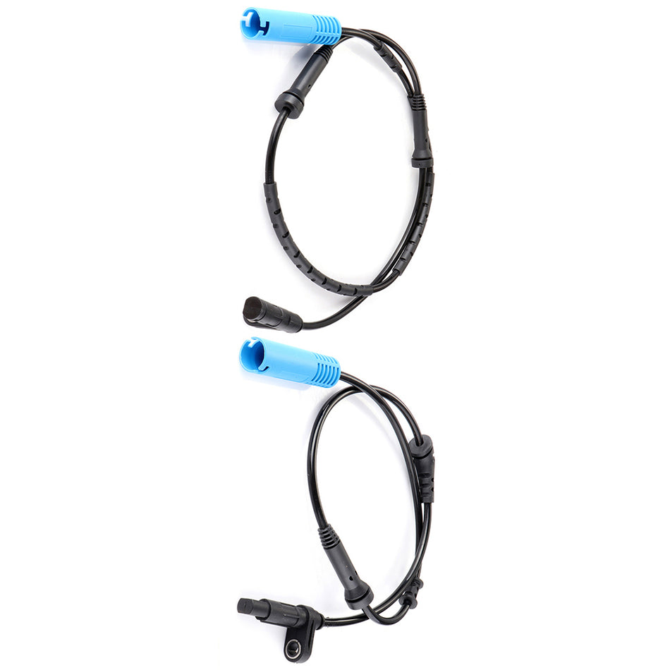 2 Front AND Rear ABS Wheel Speed Sensor Pair For Mini Cooper 02-08 S Salt Base