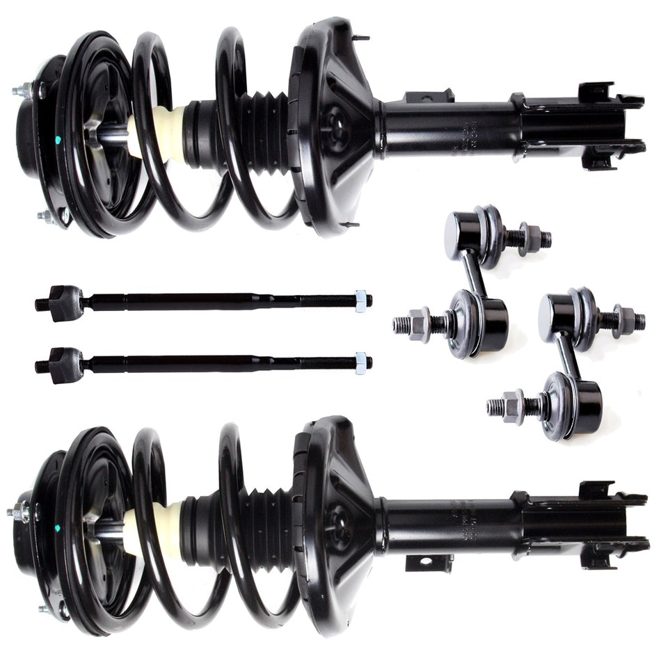 Front Complete Strut Rear Stabilizer Sway Front Inner Tie Rod For Chrysler Dodge