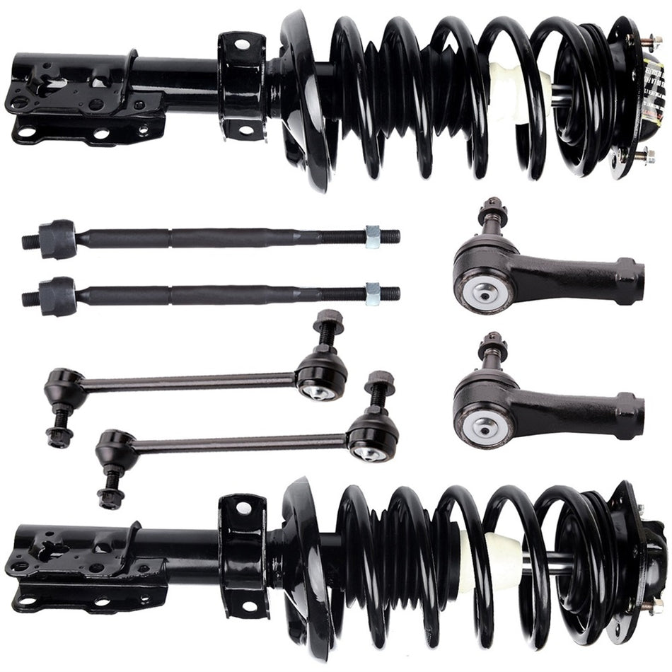 Front Strut Sway Bar Link Inner Outer Tie rods for Pursuit HHR G5 2.2L 2.4L 8pc