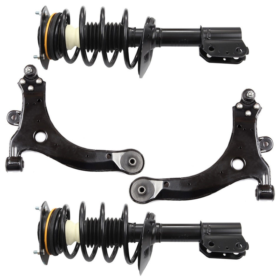 Front Complete Quick Struts Lower Control Arms for Century Regal Impala Intrigue