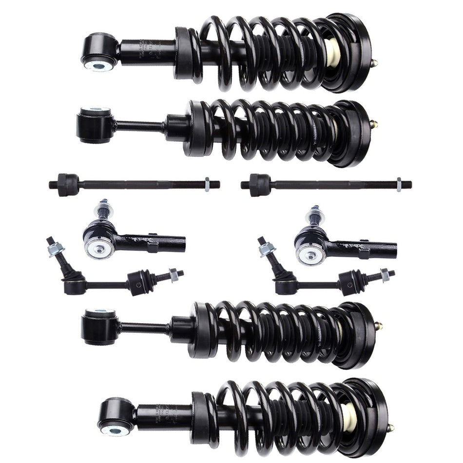 10pc Complete Front Rear Struts Suspension Kit For Expedition Navigator 03-05
