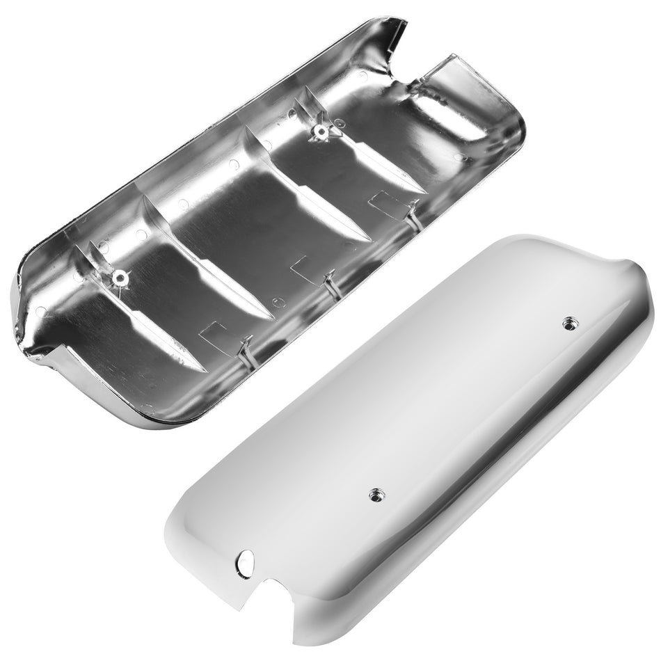 LHRH Pair Chrome Mirrors Cover For 2004-2018 Freightliner Century/Columbia-1